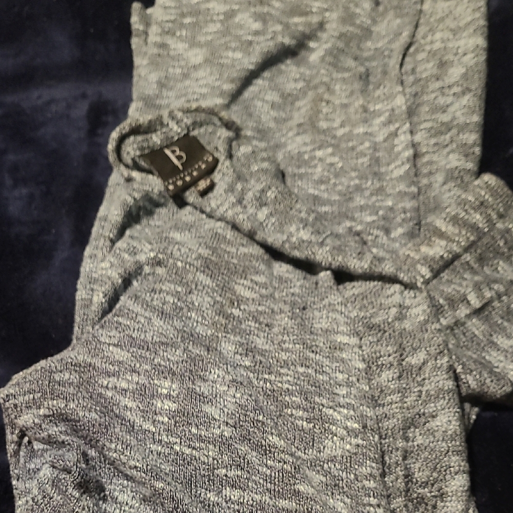 Blue And White Knit Sweater